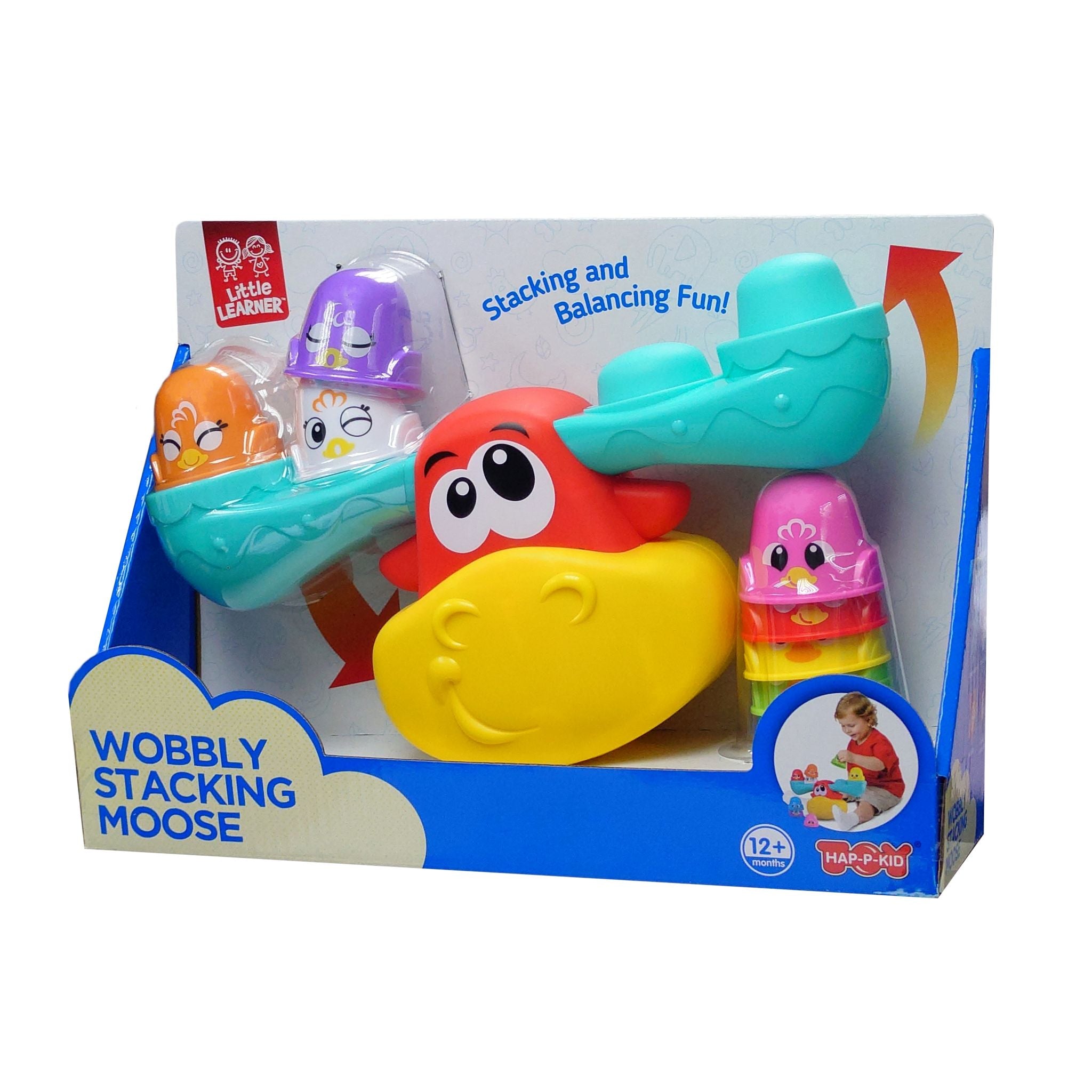 Little Learner Wobbly Stacking Moose