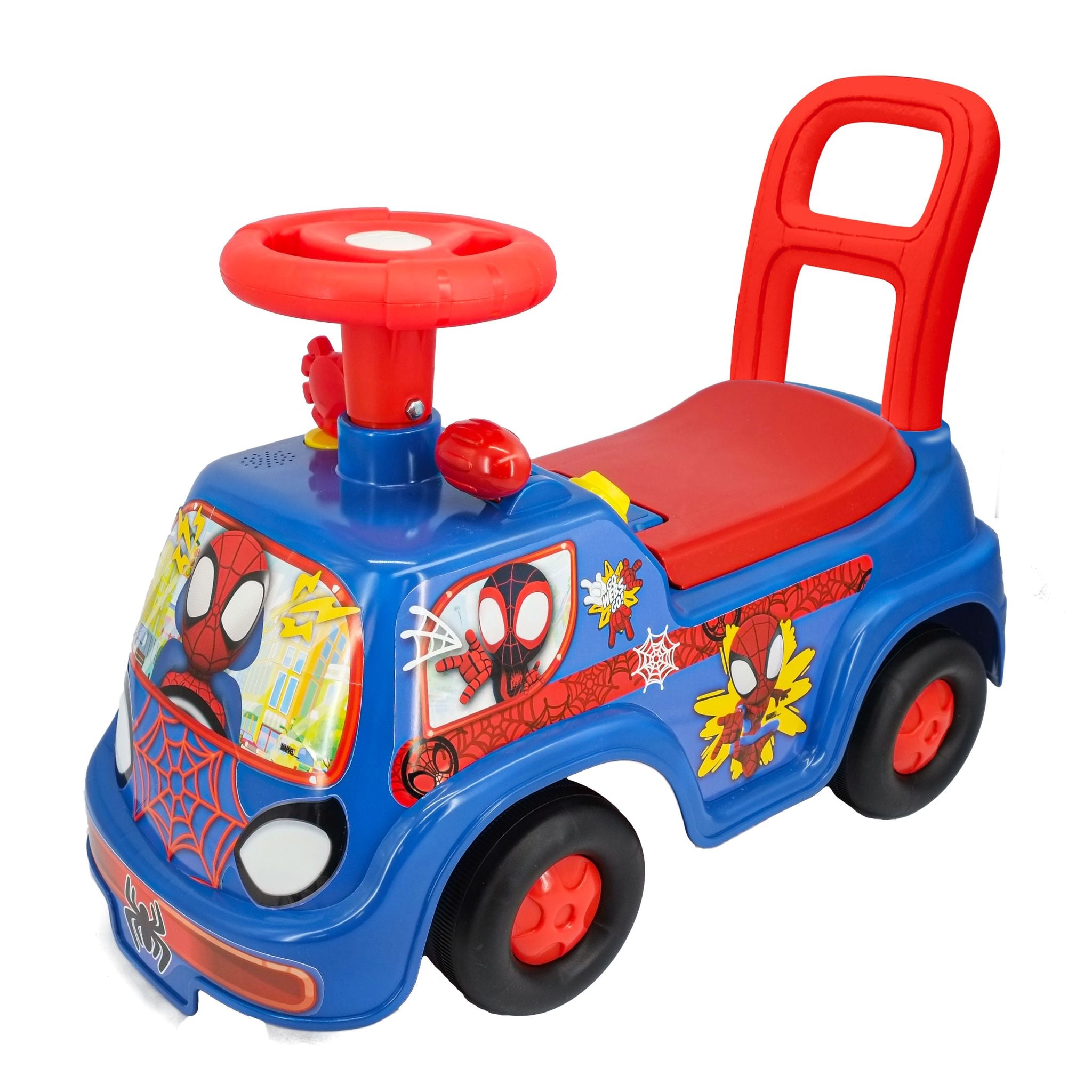 Disney Lights 'N' Sounds Spidey Racer Ride On