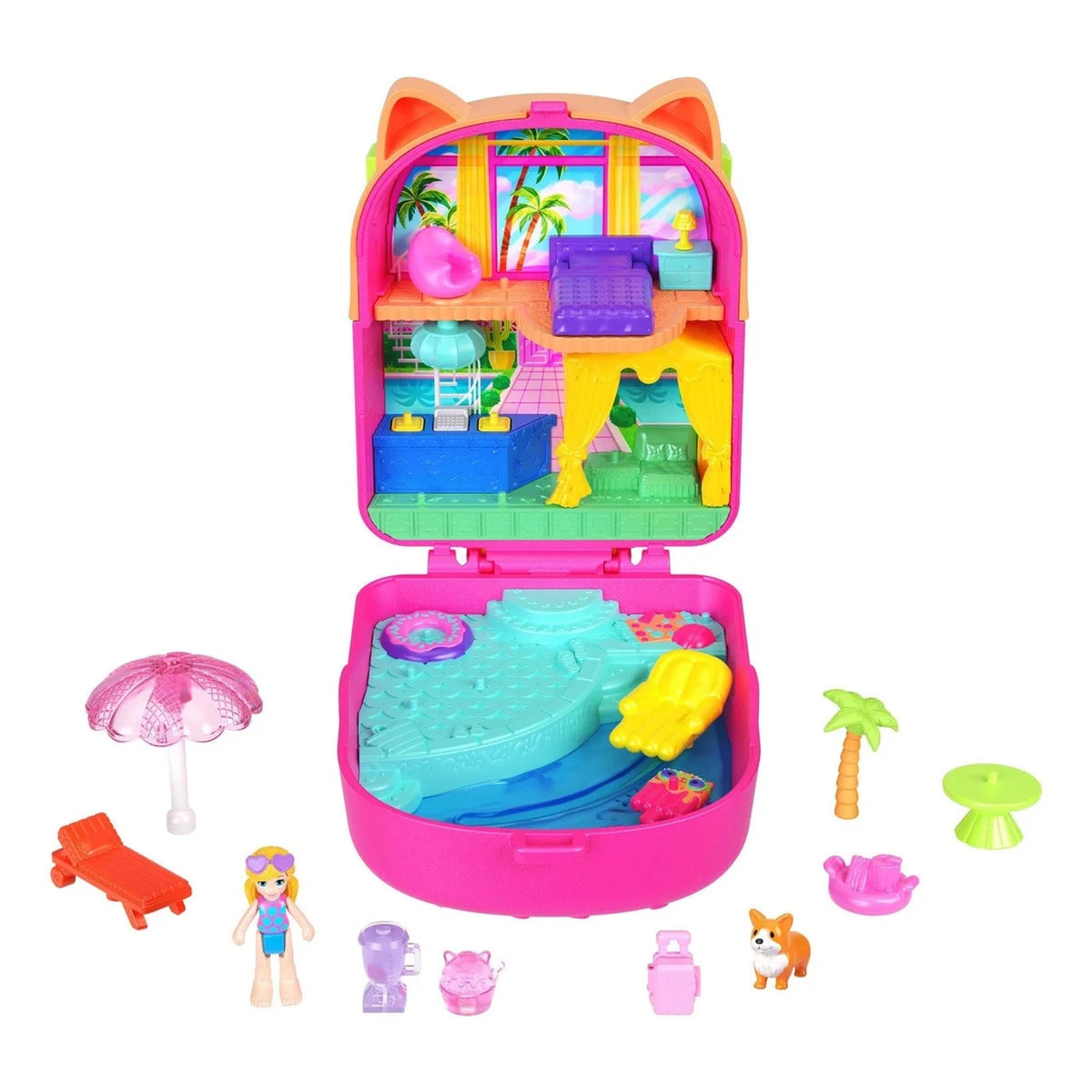 Polly Pocket Kitty Popsicle Resort Playset