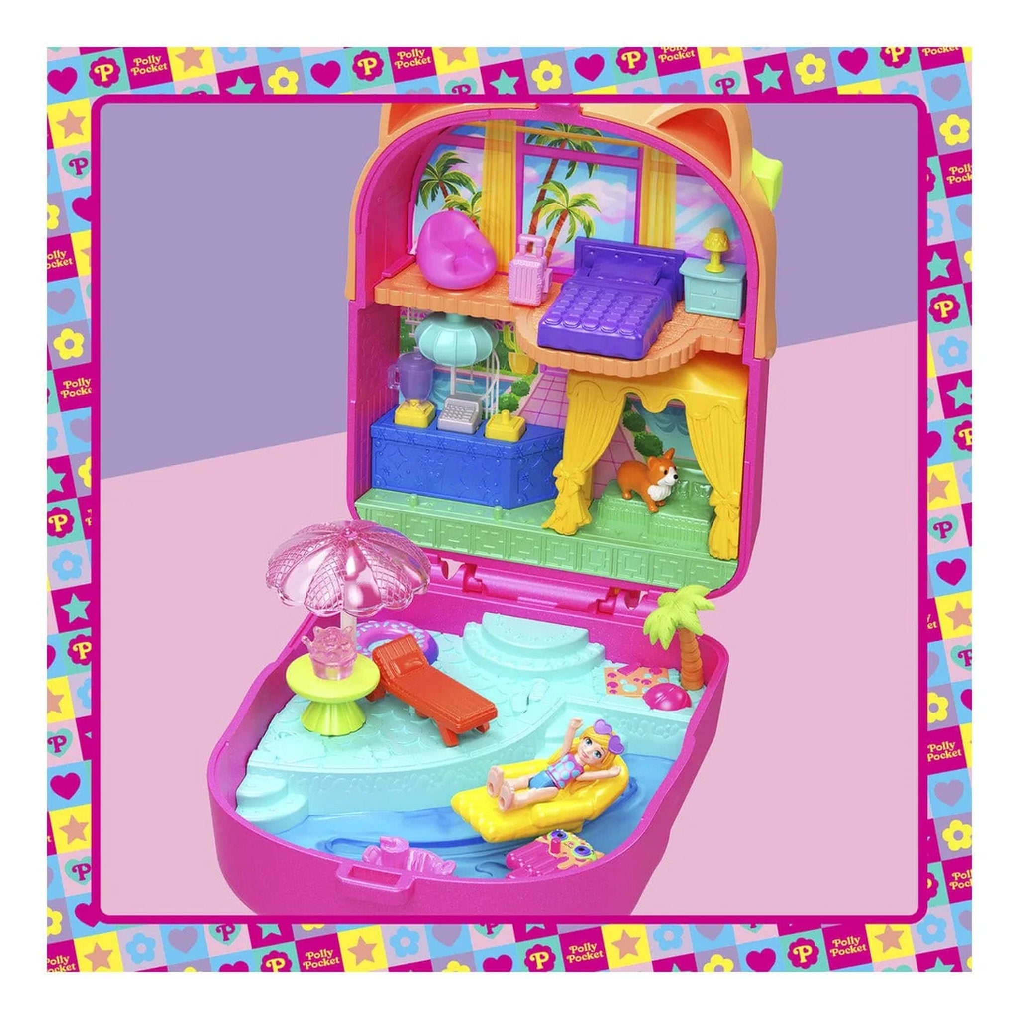 Polly Pocket Kitty Popsicle Resort Playset