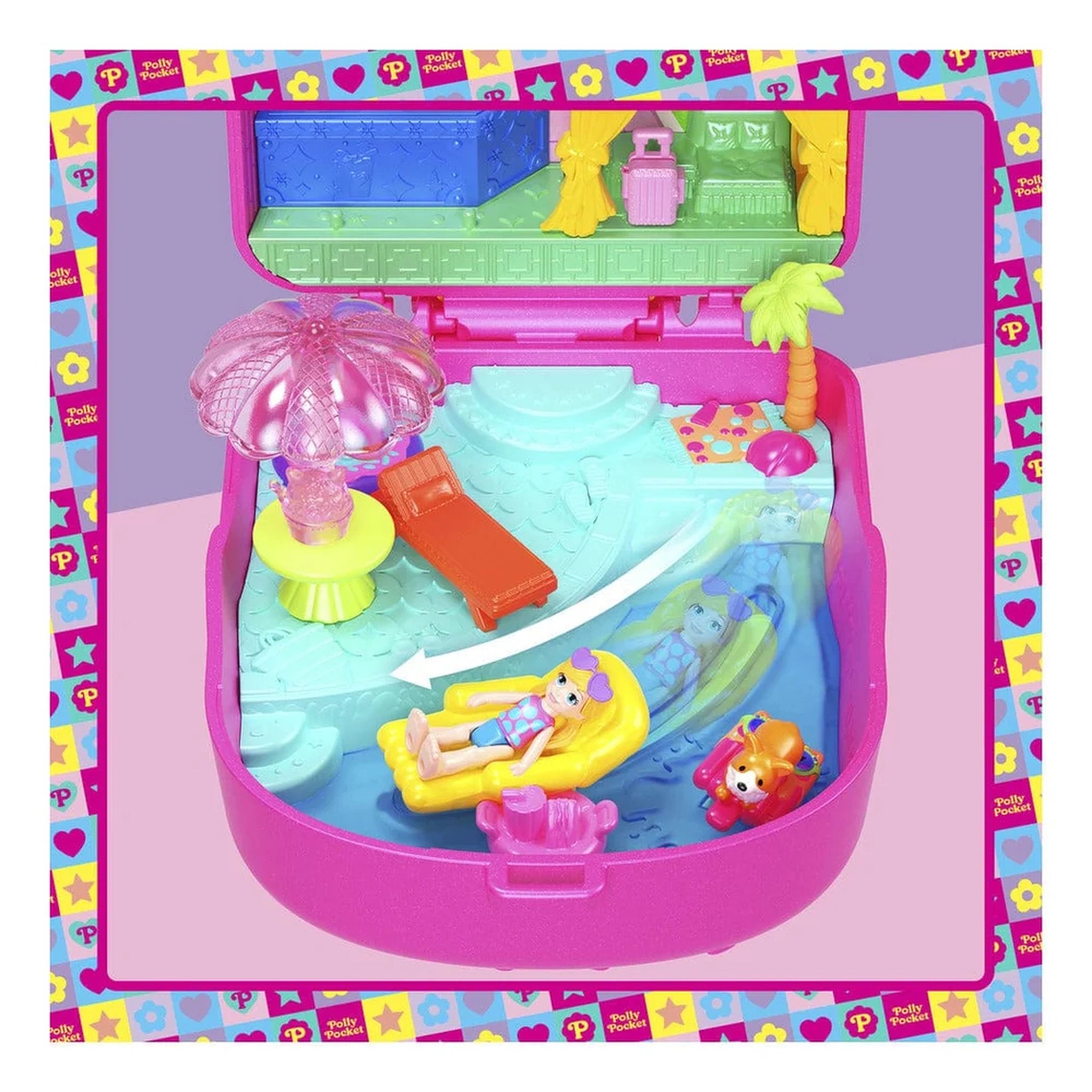 Polly Pocket Kitty Popsicle Resort Playset