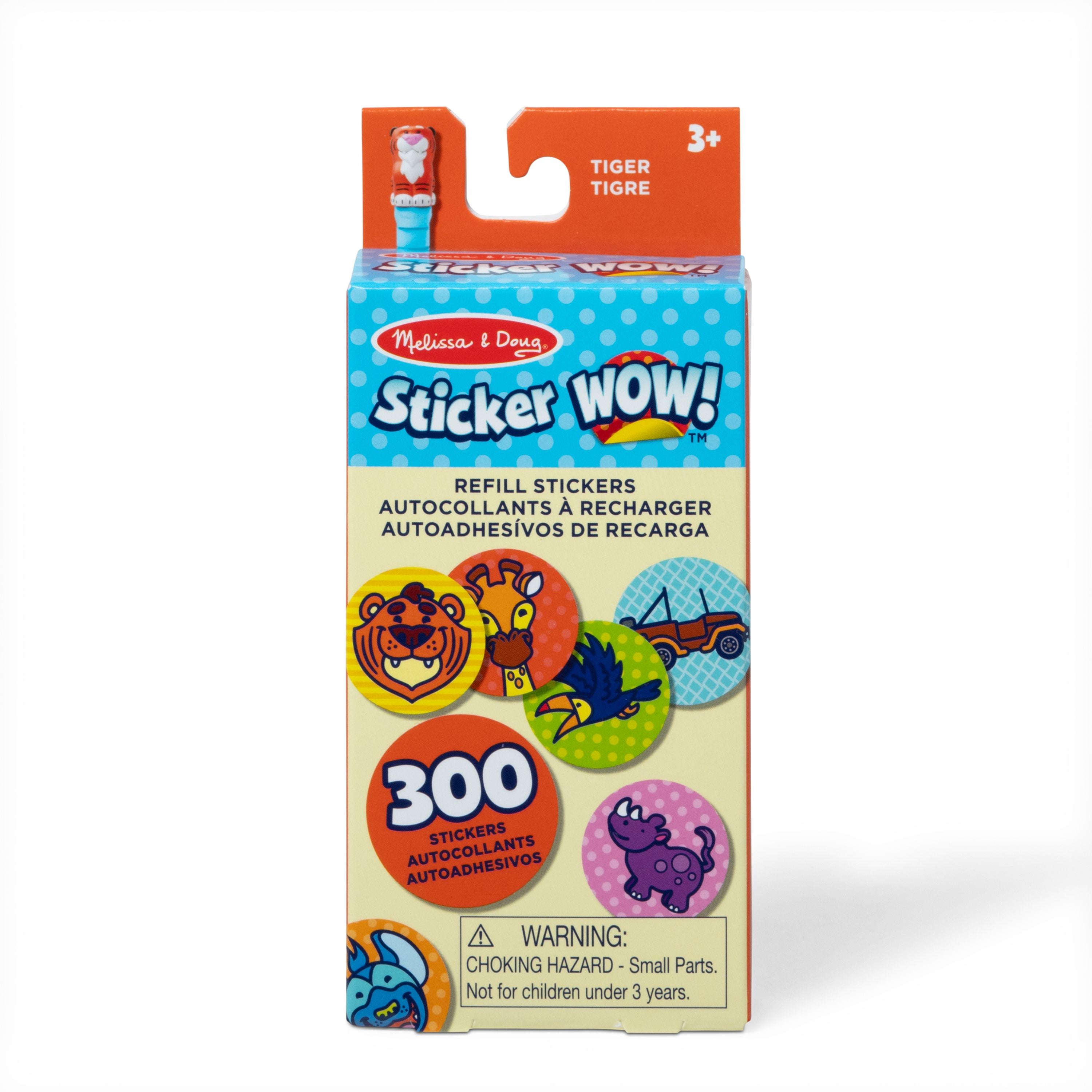 Melissa & Doug Sticker Wow! Refill Stickers - Tiger