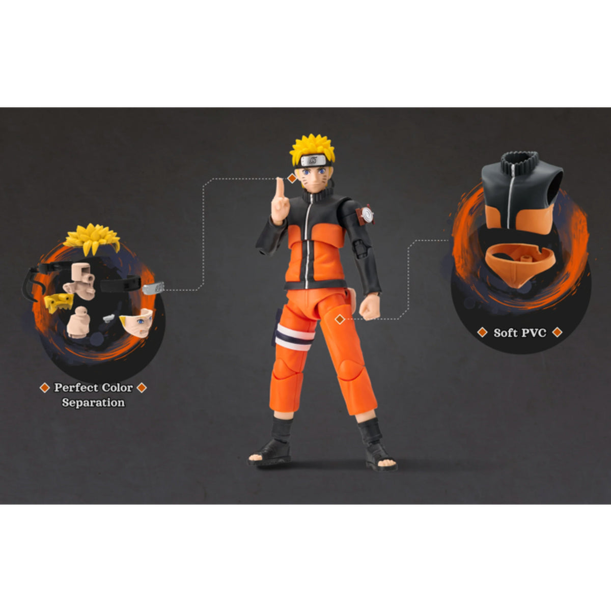 Blokees Naruto Shippuden Champion Class CC02 Model Kit - Naruto Uzumaki