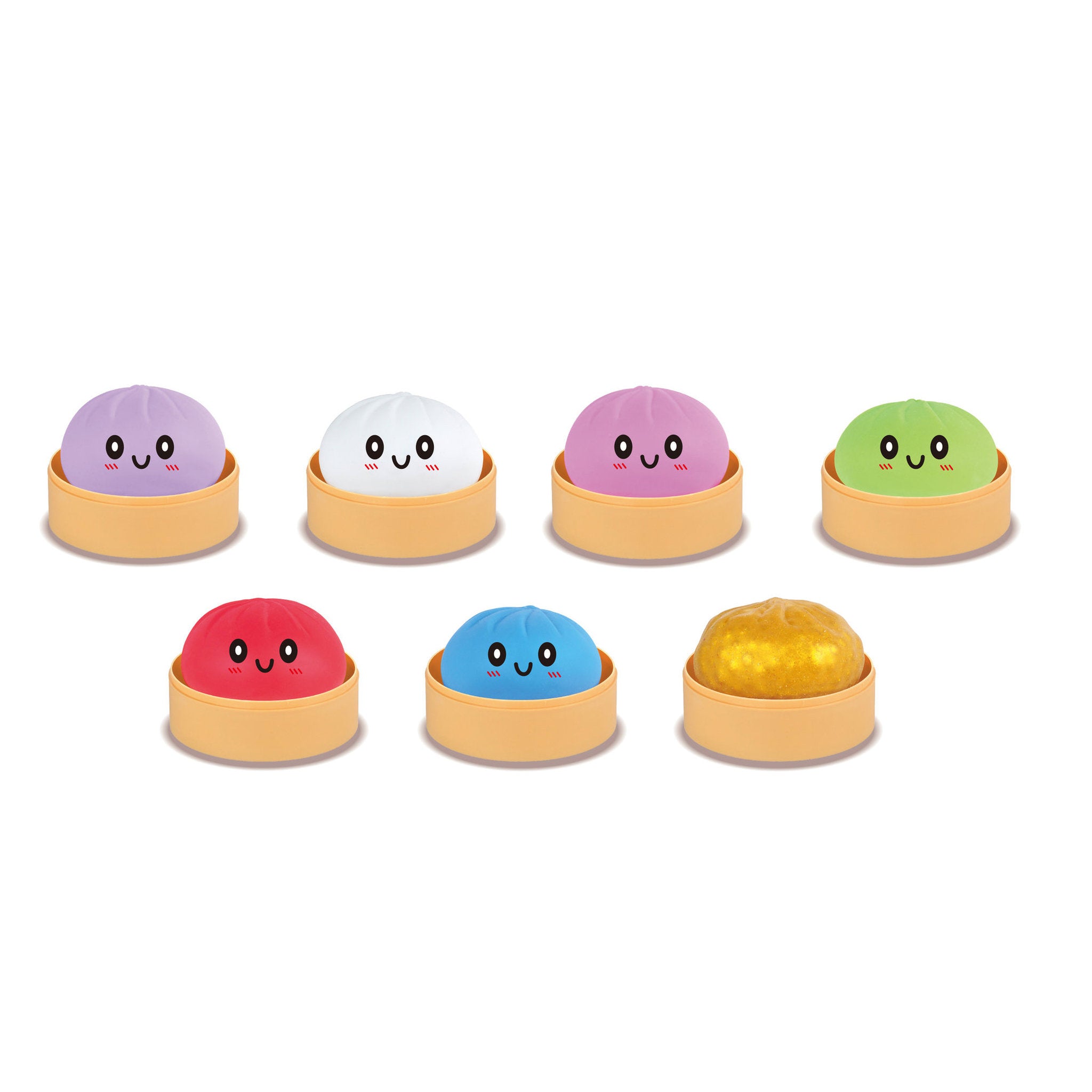 Squishy Mystery Neon Dumpling 3 Inch Blind Box