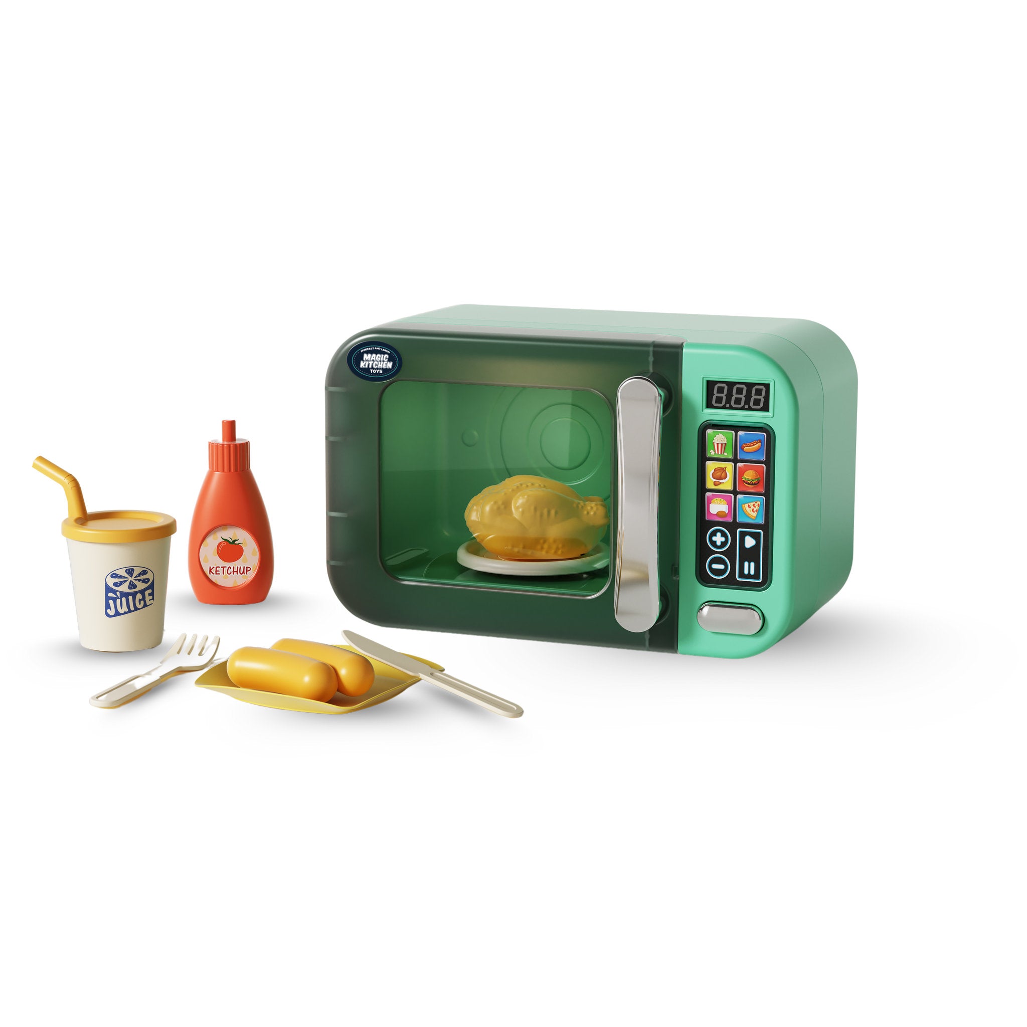 Magic Kitchen Colour Change Microwave