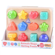 Playgo Toys Animal Shape Sorting Puzzle