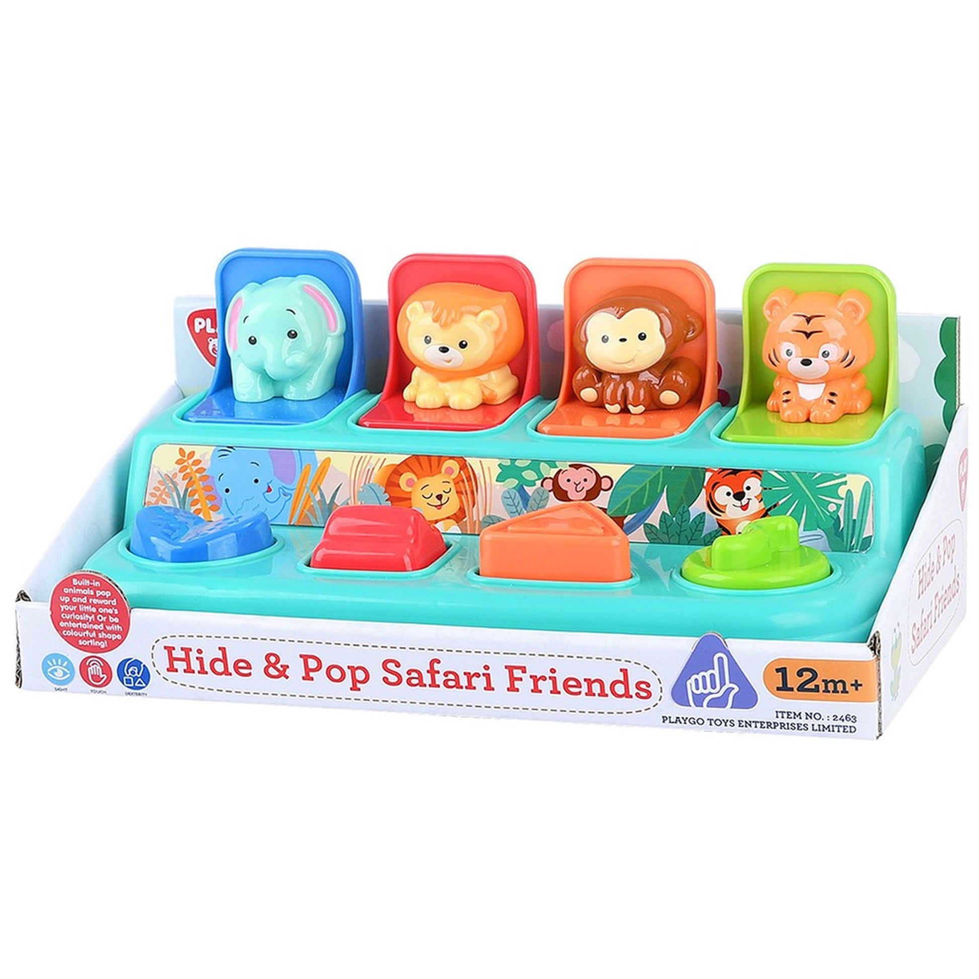 Playgo Pop & Surprise Safari Friends - Toyworld Australia