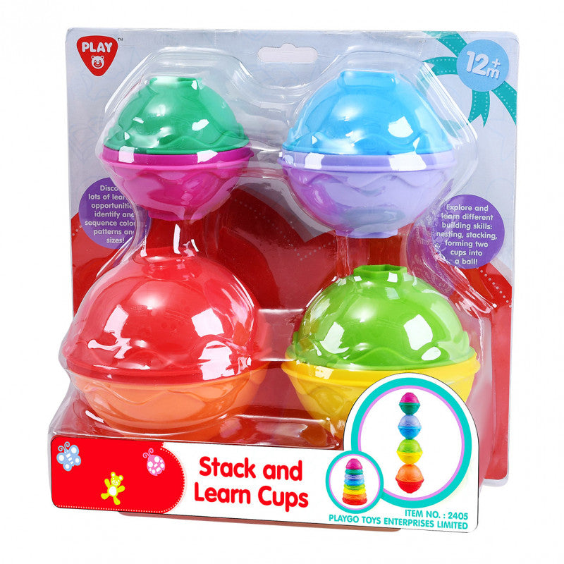 Playgo Toys Stack And Learn Cups