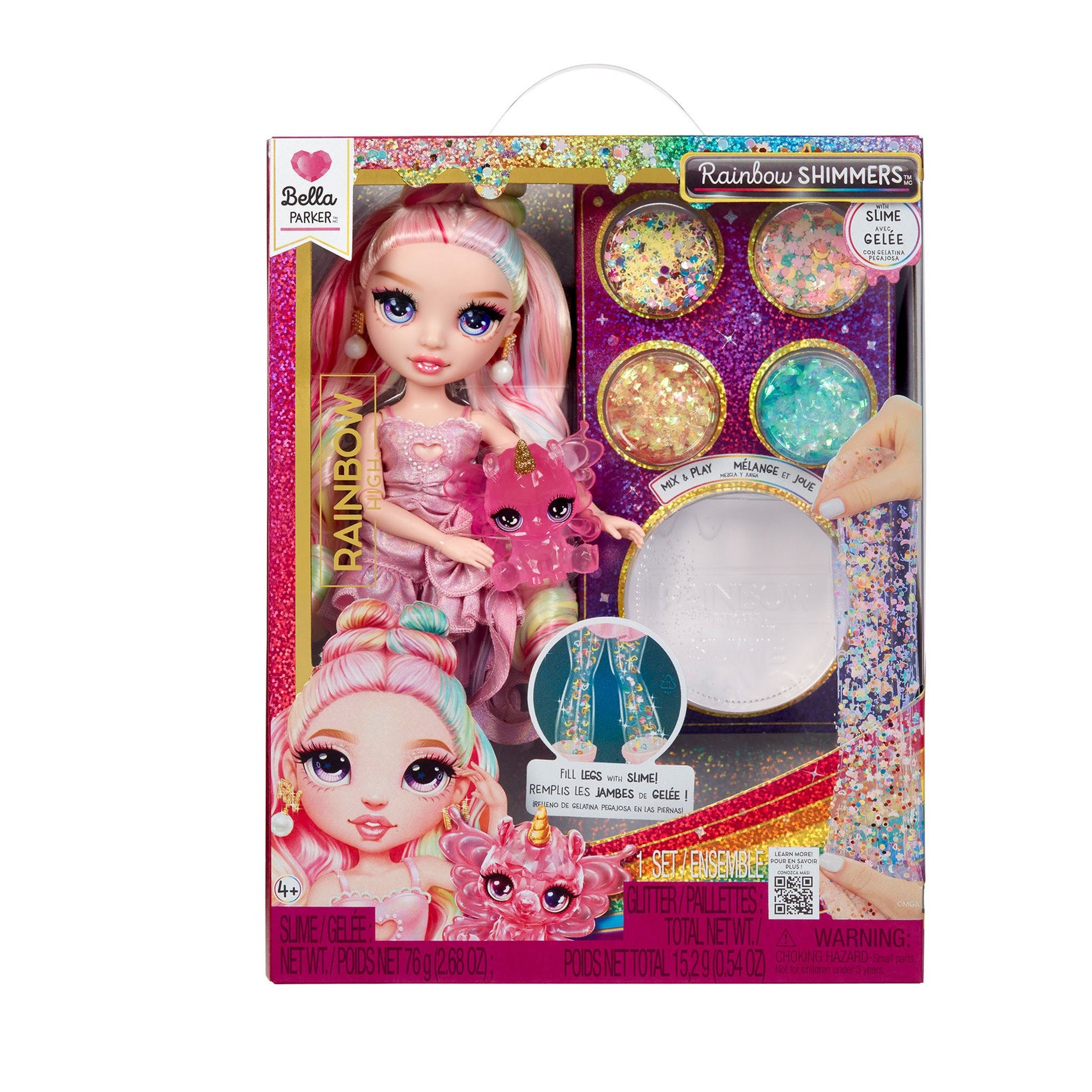 Rainbow High Rainbow Shimmers with Slime Doll - Bella