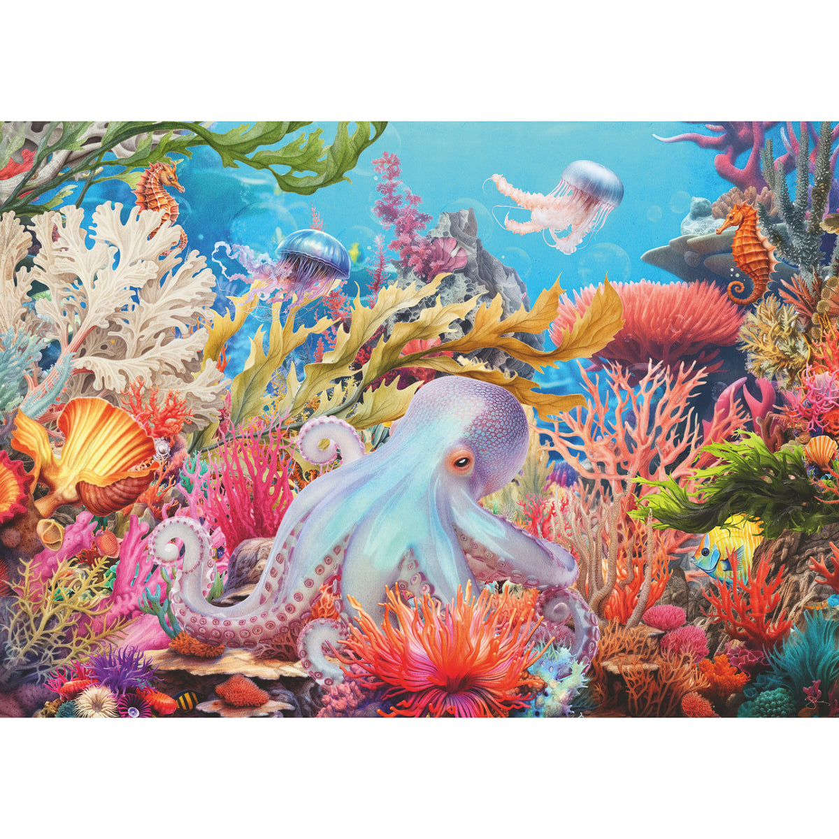 Ravensburger Puzzle Reef Life 500 Piece