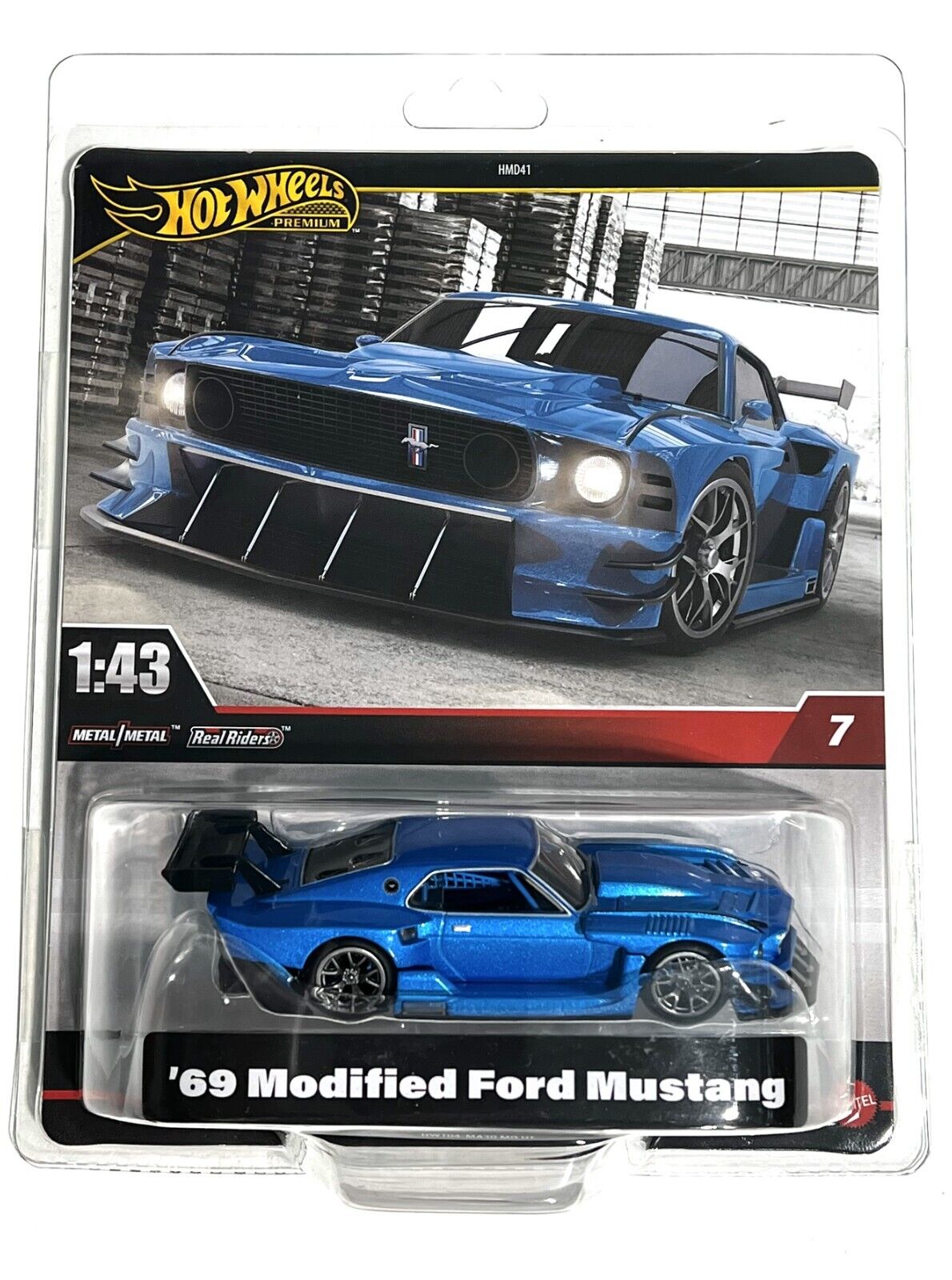 Hot Wheels Premium 1:43 '69 Modified Ford Mustang
