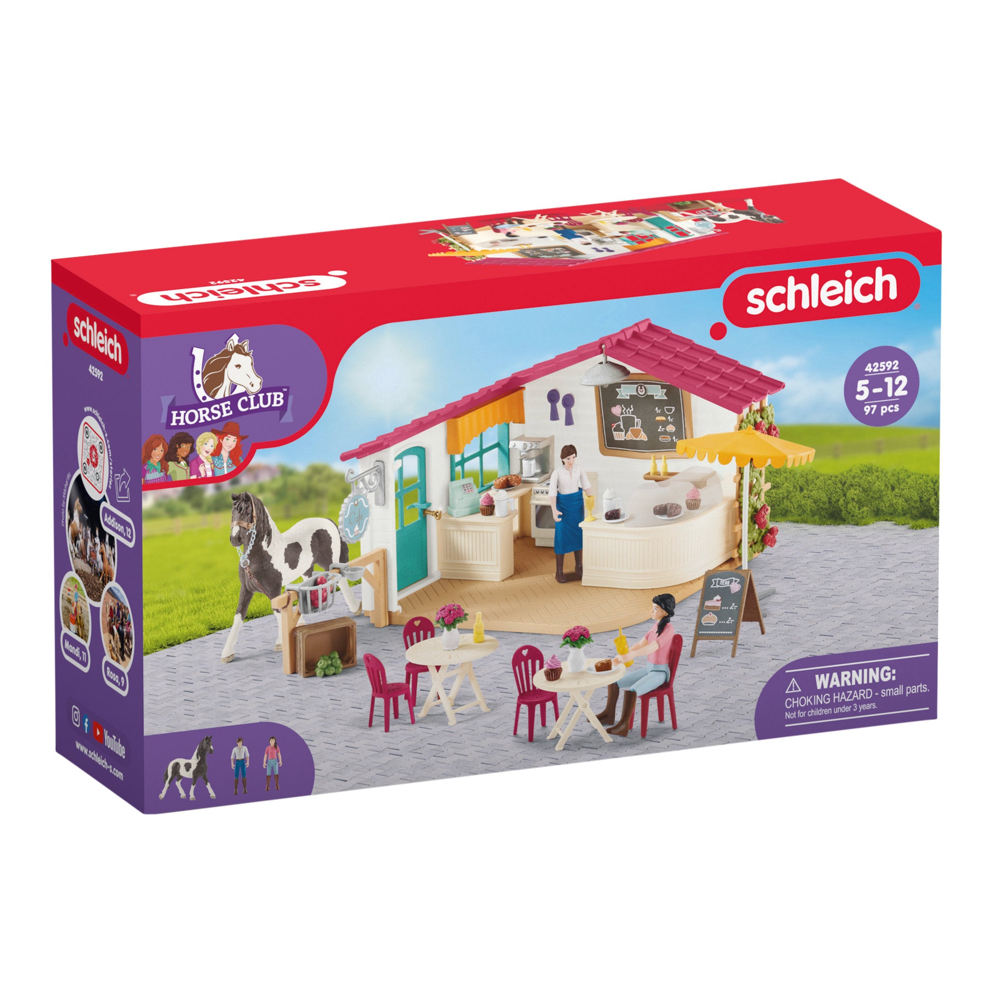 Schleich Horse Club Rider Cafe