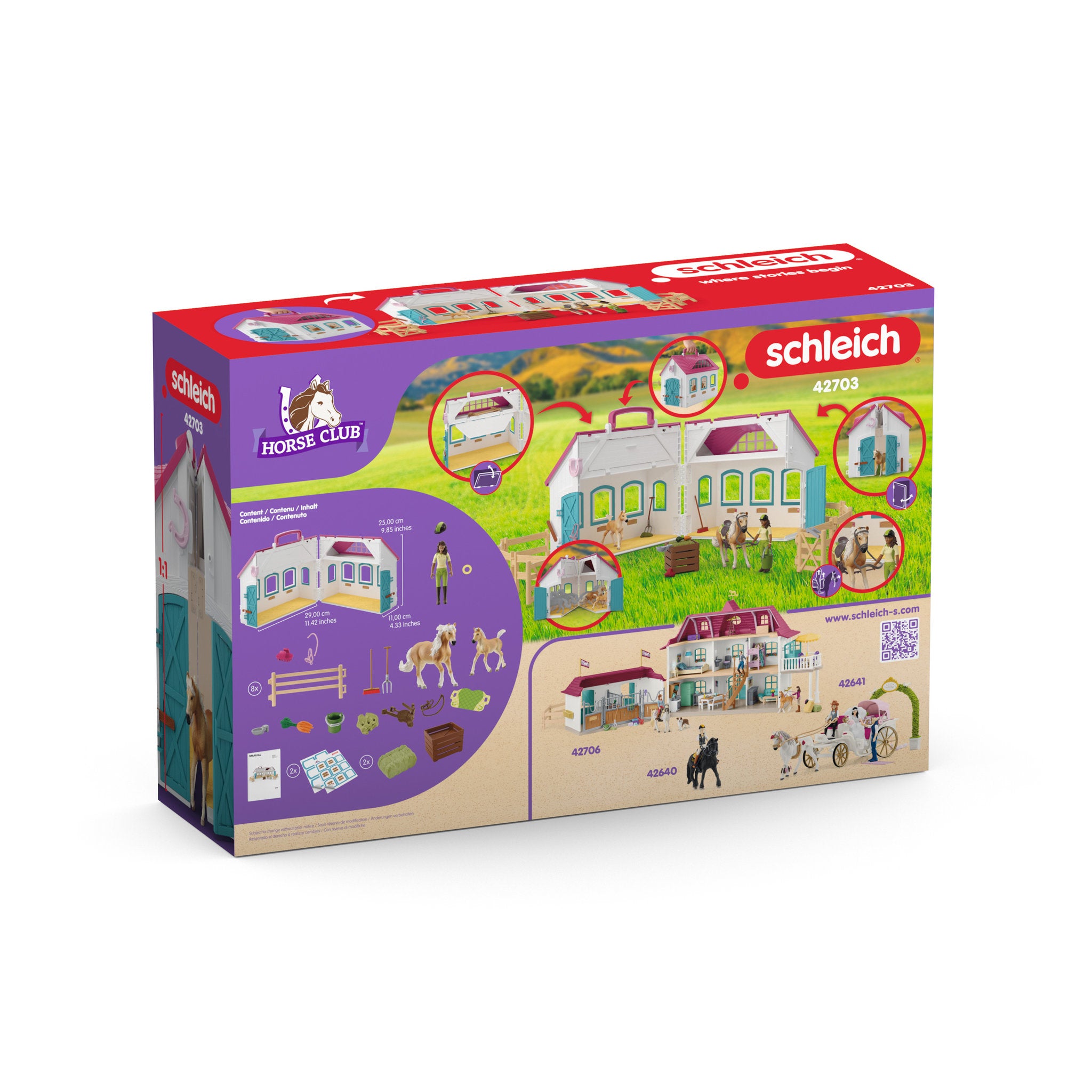 Schleich Open Stable Little Horseshoe