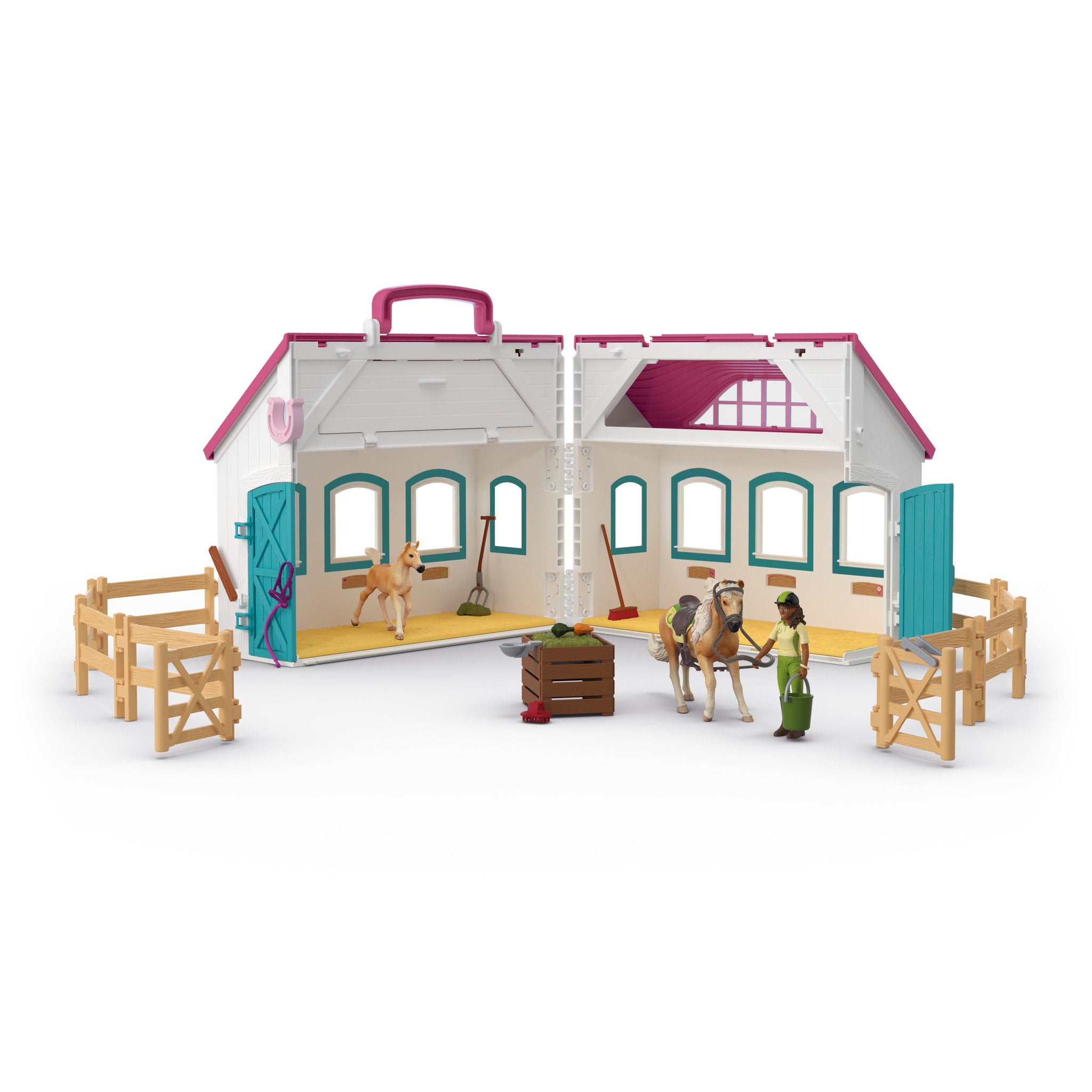 Schleich Open Stable Little Horseshoe