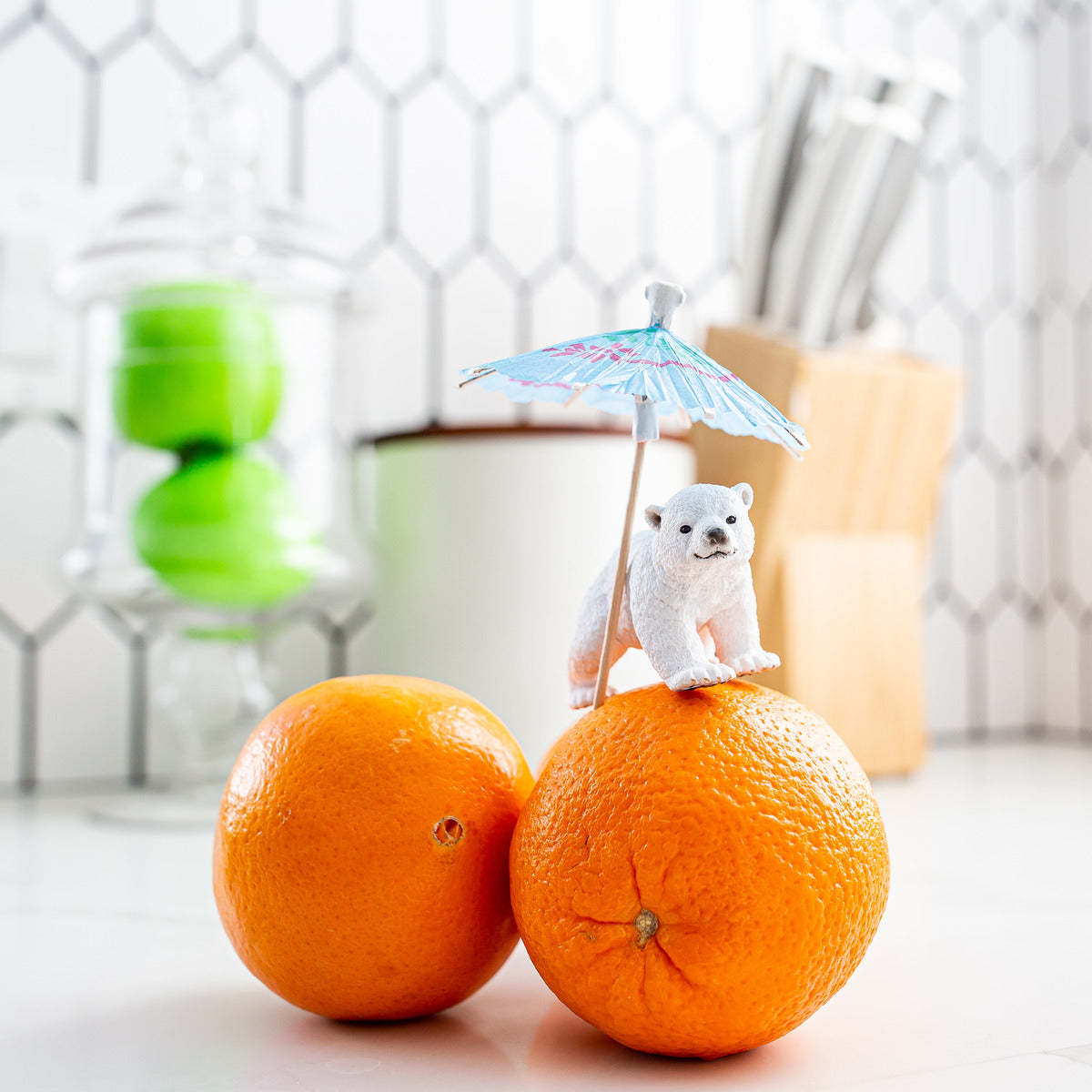 Schleich Polar Bear Cub Walking