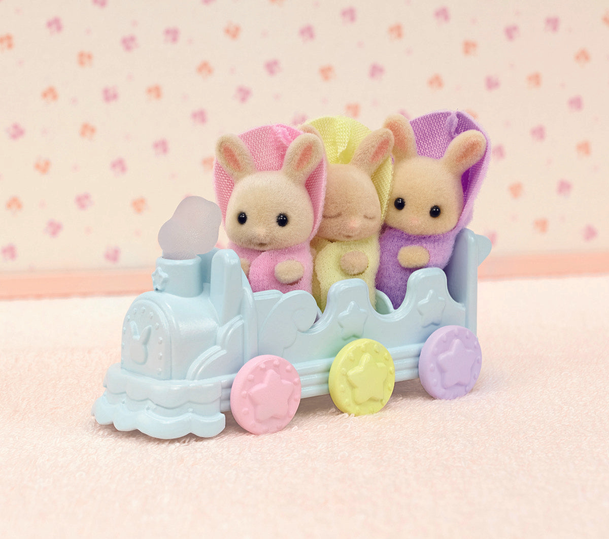 Sylvanian Families Triplets Baby Bathtime Set