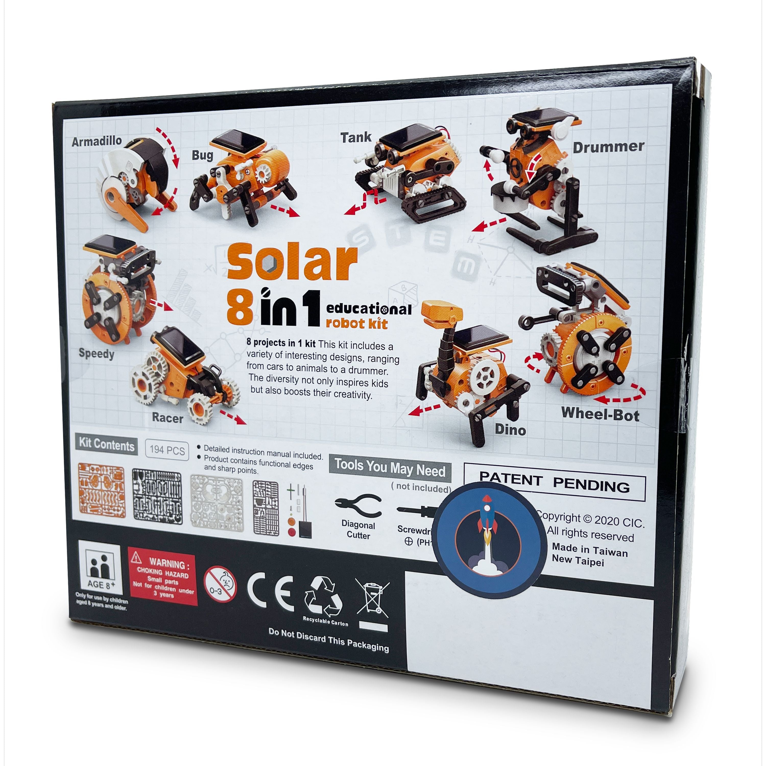 Johnco 8-In-1 Solar Educational Kit
