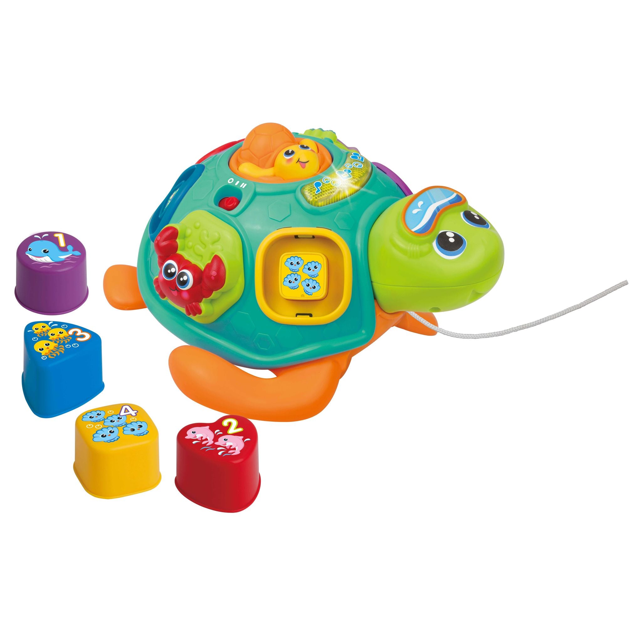Winfun Pull Along Sort N Learn Turtle