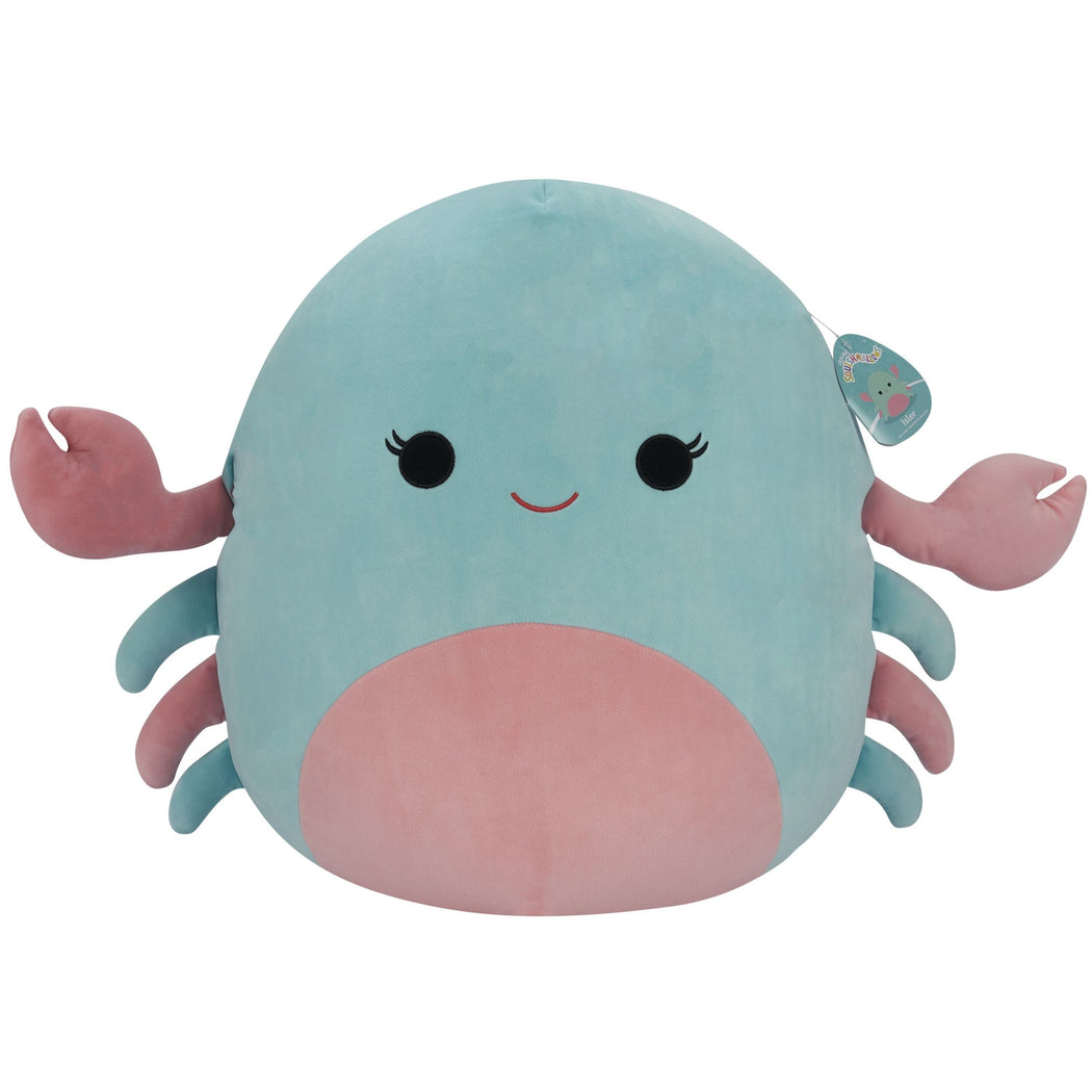 Squishmallows 14 Inch Plush Isler Pink And Mint Crab - 1