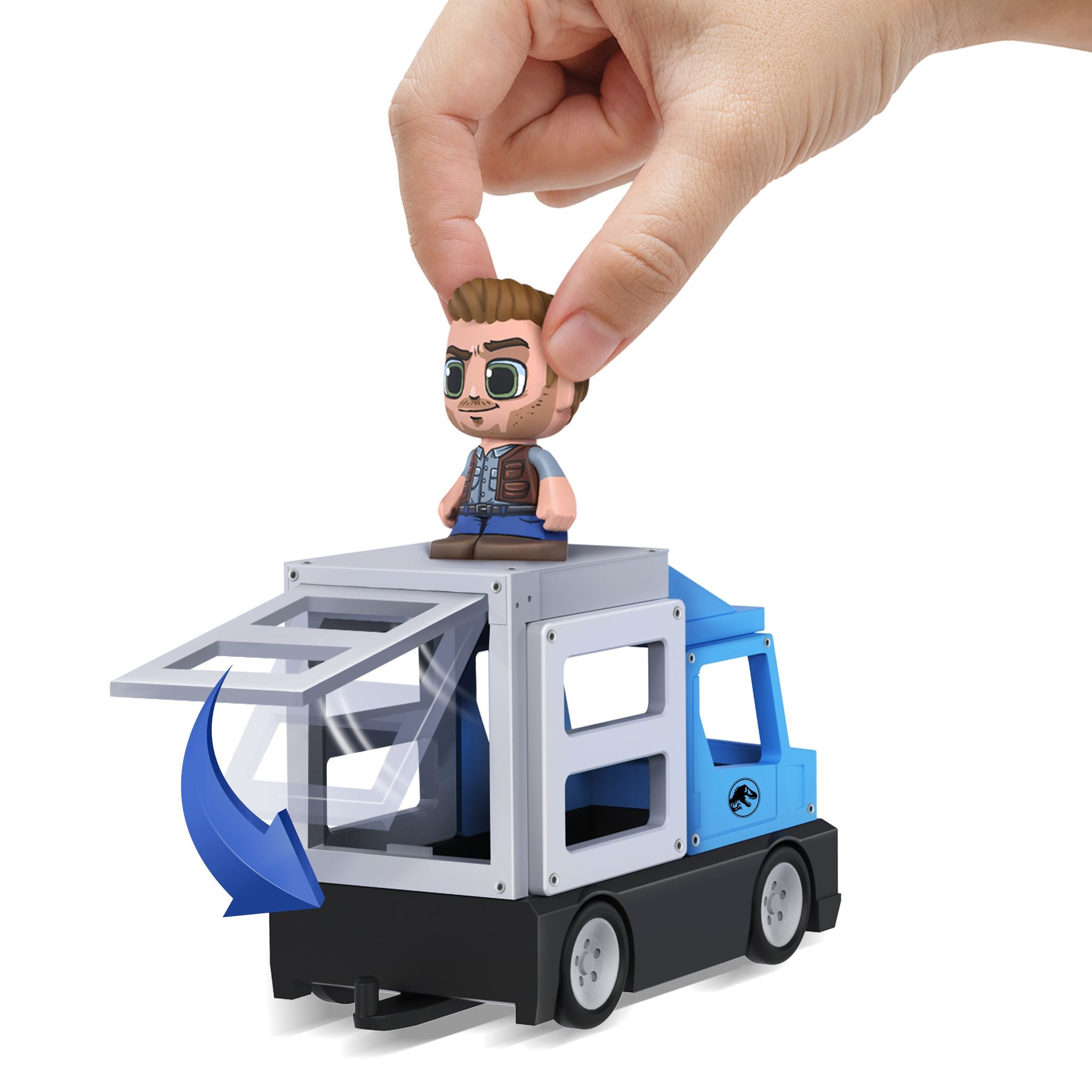 Tile Town Jurassic World Dino Rescue 22 Piece Tile Set