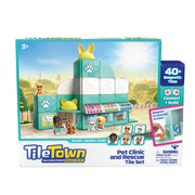 Tile Town Pet Rescue Clinic and Rescue 44 Piece Tile Set - Toyworld Australia