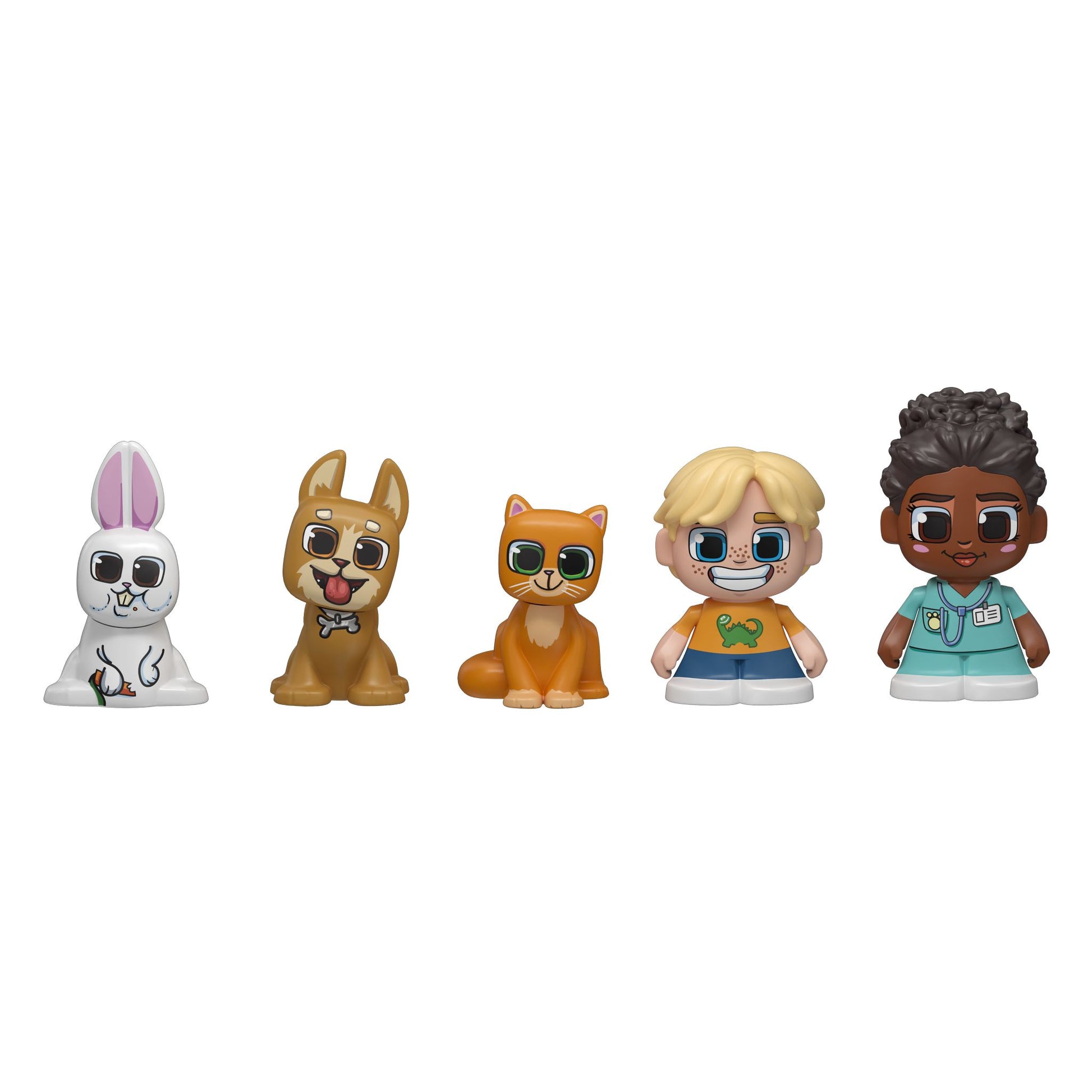 Tile Town Pet Rescue Clinic and Rescue 44 Piece Tile Set - Toyworld Australia