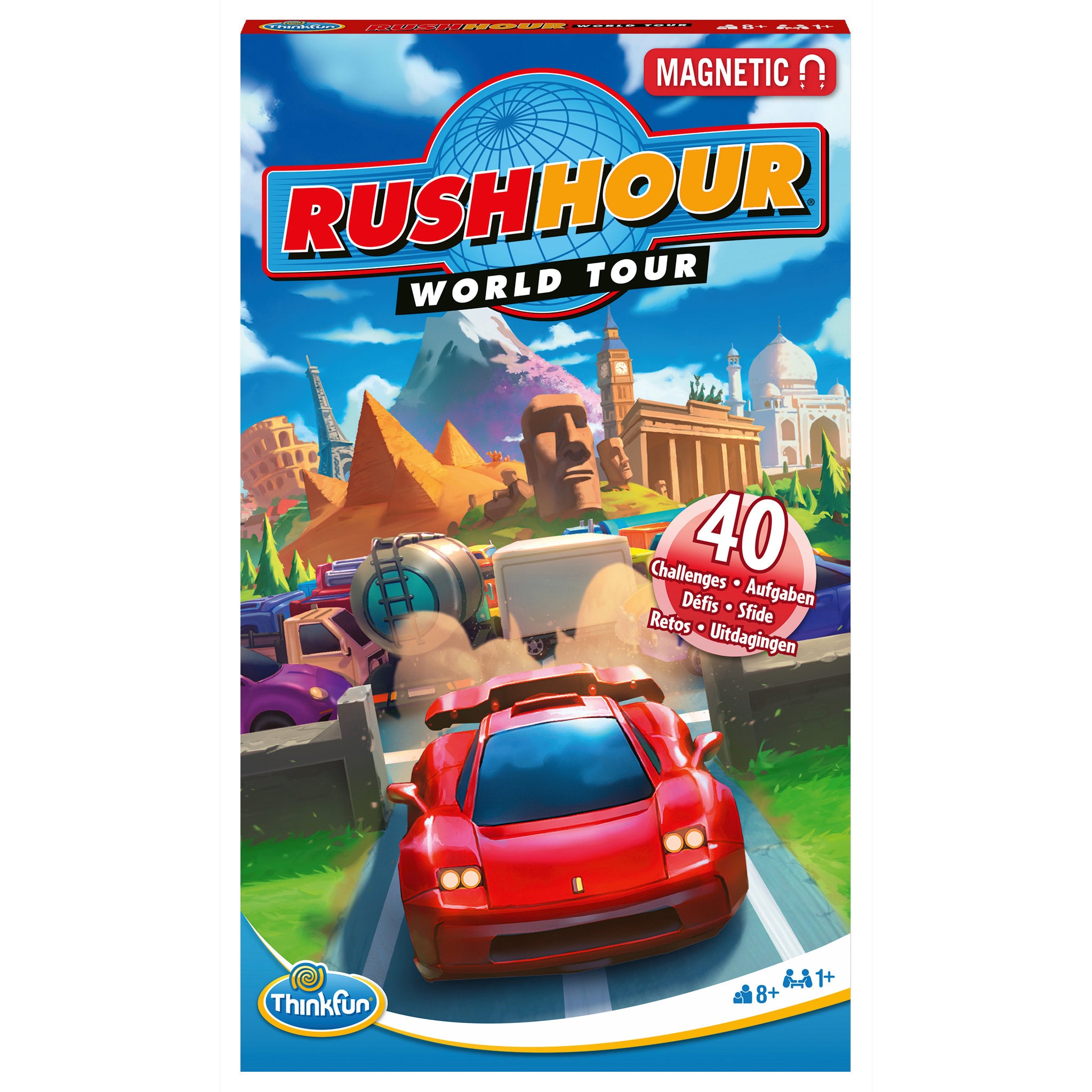 Thinkfun Rush Hour World Tour Travel Puzzle