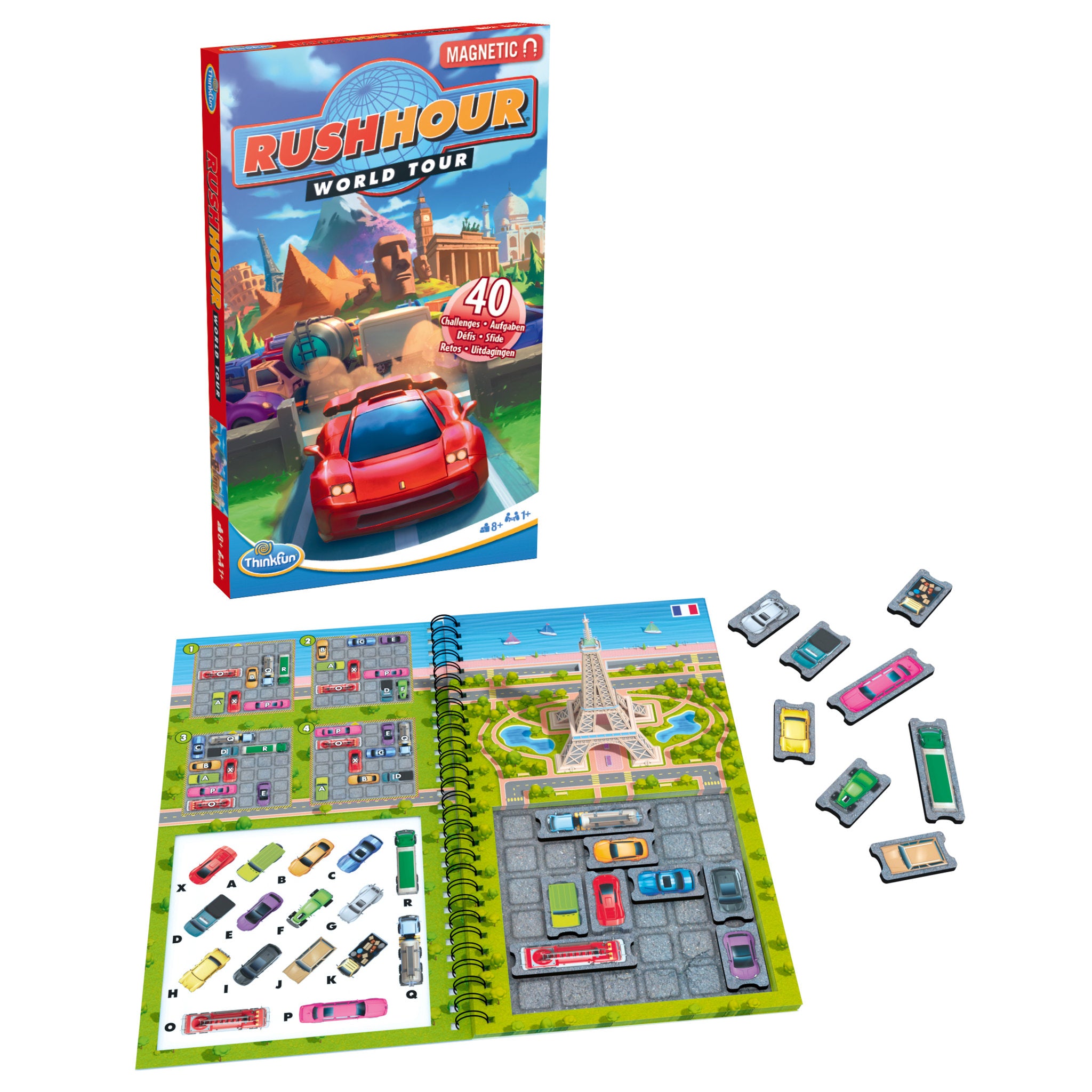 Thinkfun Rush Hour World Tour Travel Puzzle
