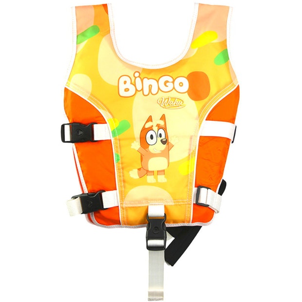Wahu Bluey Swim Vest Medium 20-30Kg Bingo - 1