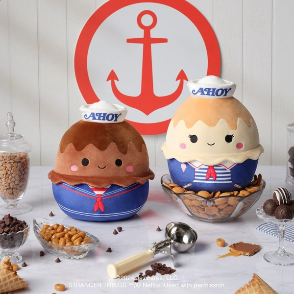 Squishmallows 8 Inch Stranger Things Icecream Ahoy Butterscotch - Toyworld Australia