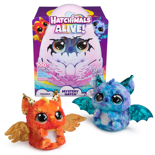 Hatchimals Alive Mystery Hatch Draggle Toyworld Australia