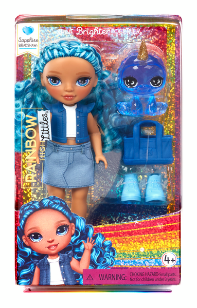 Rainbow High Littles Dolls - Sapphire - Toyworld Australia