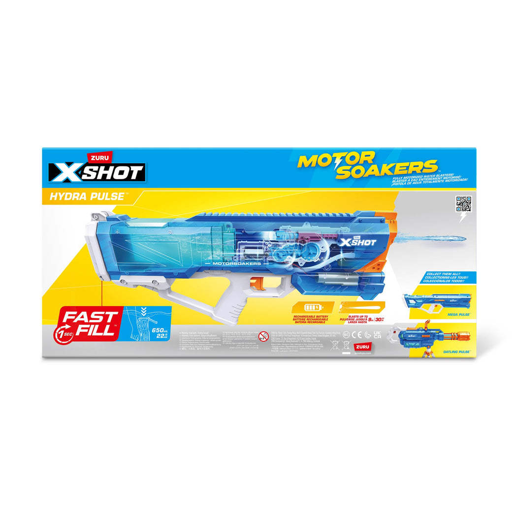 ZURU X Shot Fast Fill Motor Soakers Hydra Pulse Water Blast - 2