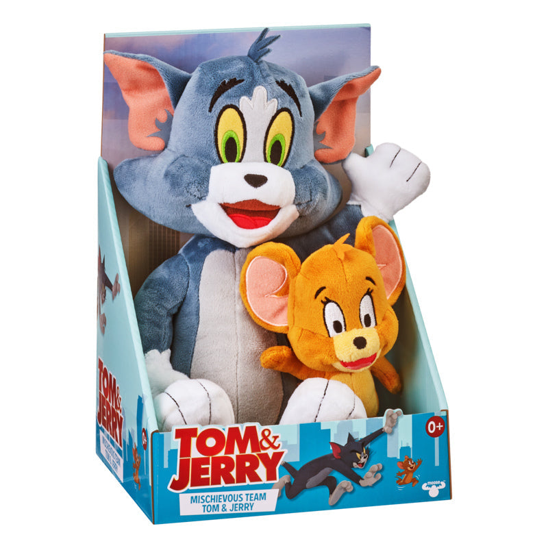 TOM & JERRY MOMENTS PLUSH TOM AND JERRY