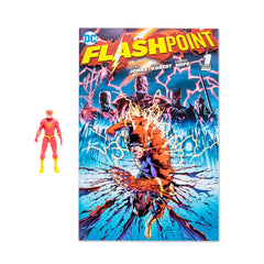 DC THE FLASH 3 INCH FIGURE WITH COMIC BOOK