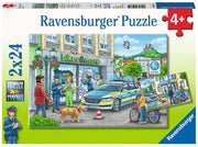 Ravensburger Police At Work! 2X24 Piece