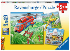 RAVENSBURGER ABOVE THE CLOUDS 3X49 PIECE