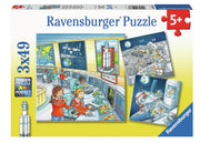 Ravensburger Tom & Mia Go On A Space Mission 3X49 Piece - Toyworld Australia