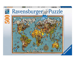 RAVENSBURGER WORLD OF BUTTERFLIES 500 PIECE