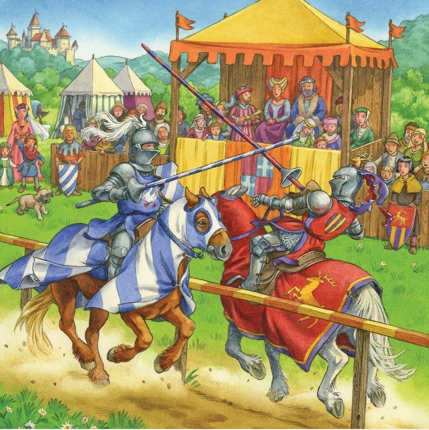 Ravensburger Life Of The Knight Puzzle 3X49 Piece