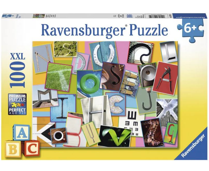 Ravensburger Funny Alphabet 100 Piece - Toyworld Australia