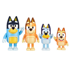 BLUEY FIGURINE 4 PACK SERIES 5 BLUEY & FAMILY WITH NEW EXPRESSIONS