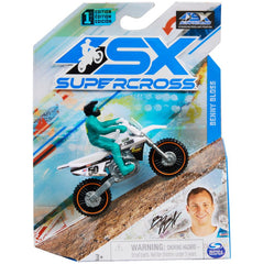 SX SUPERCROSS 1:24 DIE CAST MOTORCYCLE - BENNY BLOSS