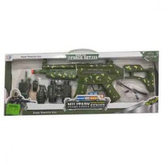 MILITARY PLAYSET WITH LIGHTS & SOUNDS