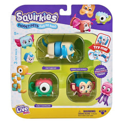 LITTLE LIVE PETS SQUIRKIES S1 3 PACK ASSORTED STYLES