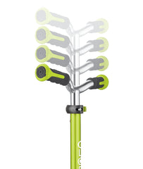 GLOBBER ELITE DELUXE SCOOTER WITH LIGHTS - LIME GREEN