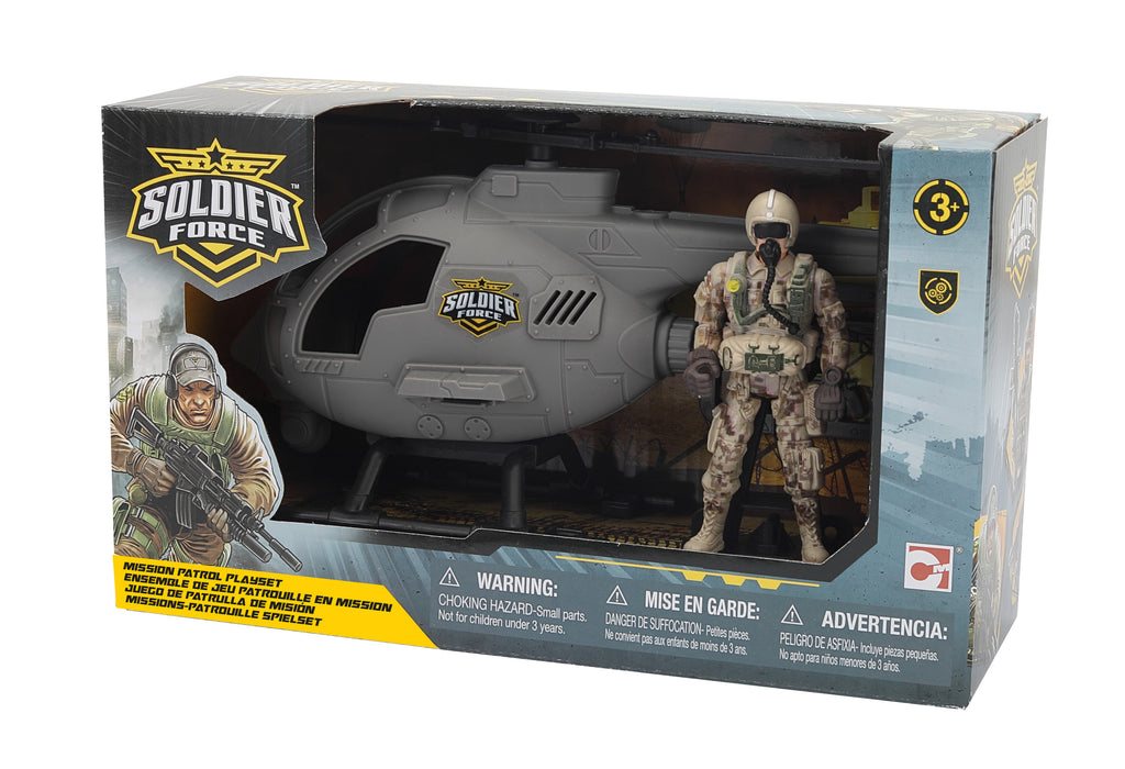 SOLDIER FORCE MISSION PATROL SET ASSORTED STYLES