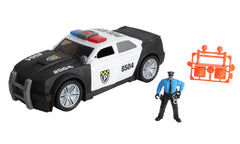 RESCUE FORCE POLICE PATROL CAR PLAYSET