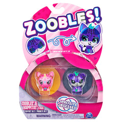 ZOOBLES ANIMAL 2 PACK OPPOSITE OBSESSED ASSORTED STYLES