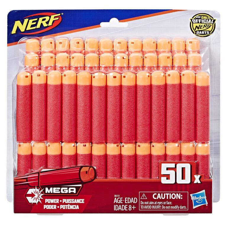 Nerf 50 Mega Dart Pack | Toys & Online | Toyworld